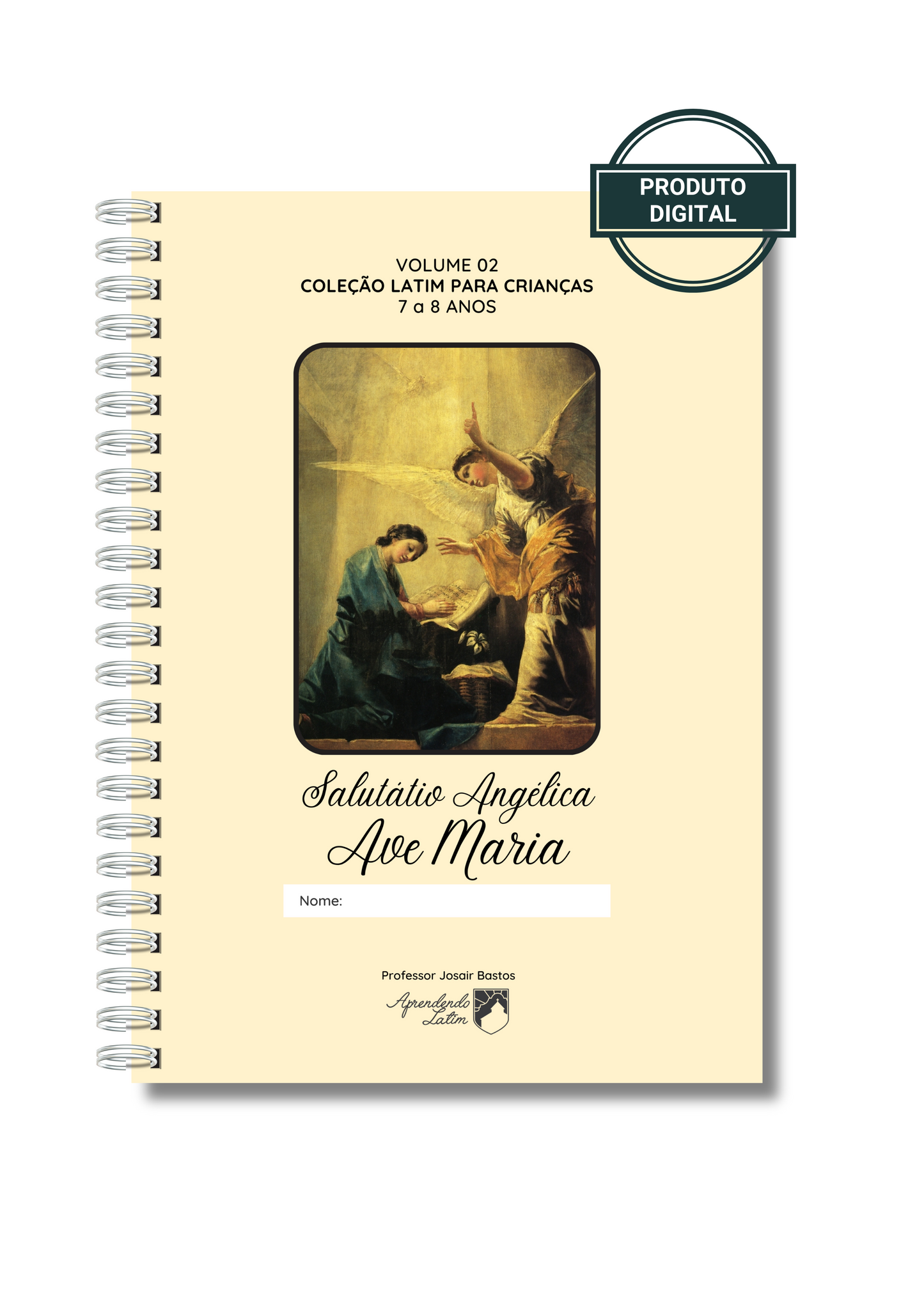 Ave Maria - Caderno de atividades 7 a 8 anos