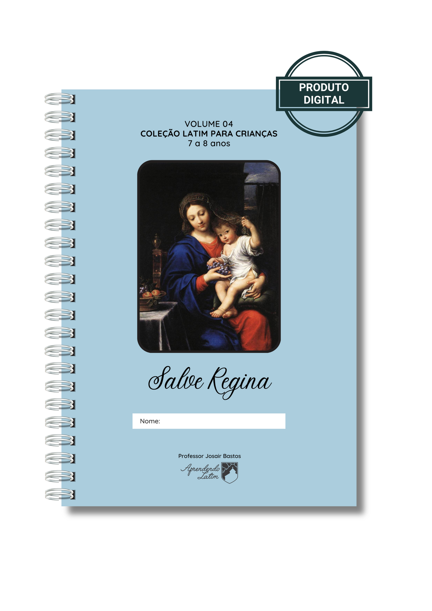 Salve Regina - Caderno de atividades 7 a 8 anos